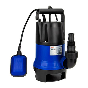 Насос дренажный для грязной воды JEMIX фекальный GS-400/ФН-125-5 корпус пластик, 1/4