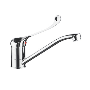 Смеситель для раковины ISTOK LIFE с хирургической ручкой, излив 250 мм 0402. 733, 1/10