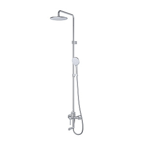 Душевая система 35к IDDIS AIGSB3Fi06, Aiger, лейка, Тропический душ, ХРОМ