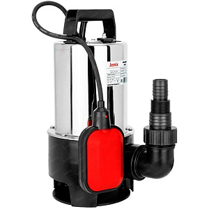 Насос дренажный для грязной воды JEMIX фекальный ФНН-250-9 корпус нерж. сталь, 1/4