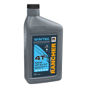 Масло Rancher WINTEC 4-тактное полусинтетическое SAE5W30 API SJ/CF 0,946 л