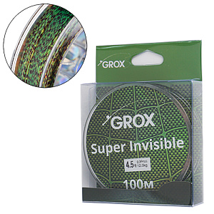 Леска нить GROX Super invisible 3D хамелеон 0,35х100м, 12,0кг 1/500