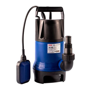 Насос дренажный для грязной воды JEMIX фекальный GS-900/ФН-250-9 корпус пластик, 1/4