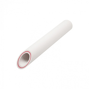 Труба 25*4, 2 PN25, арм. стекловолокно FIBER SDR 6 EVER® plast БЕЛЫЙ, Россия 2 МЕТРА