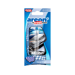 Ароматизатор подвесной гелевый AREON REFRESHMENT LIQUID Новая машина, 1/24/576