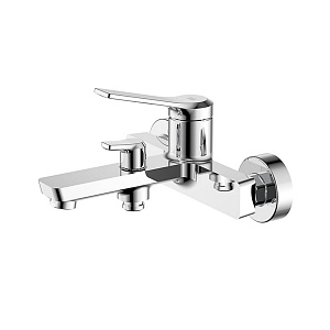 Смеситель для ванны 35к IDDIS PARSB02i02WA, Parker, без душ. аксессуаров, ХРОМ
