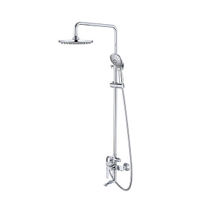 Душевая система 35к IDDIS RAYSB3Fi06, Ray, лейка, Тропический душ,  ХРОМ