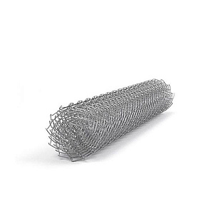 Сетка рабица, гармошка оцинк, ЭКОНОМ 1,5х10, 40х40, 1/1