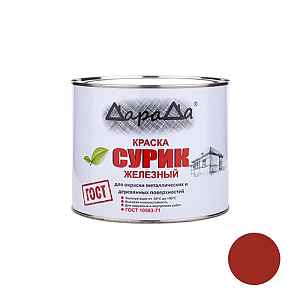 Краска 2,5кг, ДАРАДА, Сурик железный, 6/6