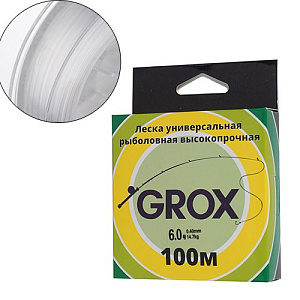 Леска GROX Strong Универсальная 0,40х100м, 14,7кг 1/500