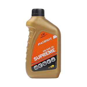 Масло PATRIOT SUPREME HD SAE 30 4Т 0.946 л