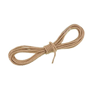 Канат, веревка, джутовый 6мм, 10м, 1/50
