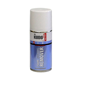 Очиститель монтажной пены 210мл застывшей KUDO FOAM REMOVER от +5°С до +35°С, лето, 12/12