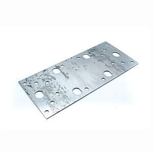 Пластина крепежная 210*90*2,0 цинк, Кунгур, 25/25