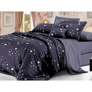 Комплект постельного белья Sateen De Luxe Евро, зодиак