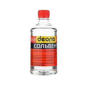 Растворитель Сольвент 0,5л, ДЕОЛЬ, ГОСТ, 24/24