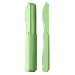 Комплект ножей Homver 222130018/08, зеленый, 6 шт
