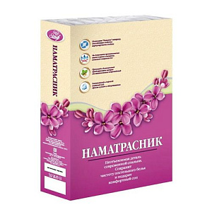 Наматрасник 180х200 см, глосс-сатин