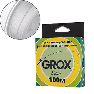 Леска GROX Strong Универсальная 0,25х100м, 6,8кг 1/500