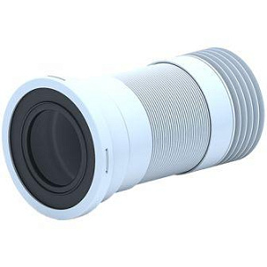 Гофра для унитаза удлинитель гибкий 295-750мм K728R, 1/15