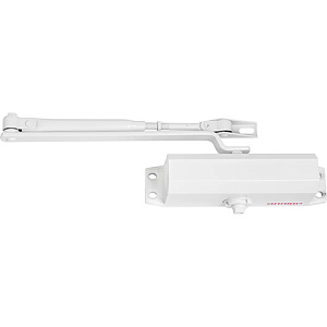 Доводчик дверной COMFORT ДД 165/3-4 A-W морозостойкий до 100кг белый, 1/10