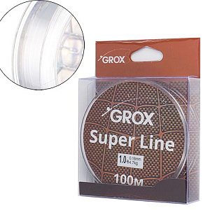 Леска GROX Super Line Универсальная 0,16х100м, 5,5кг 1/500
