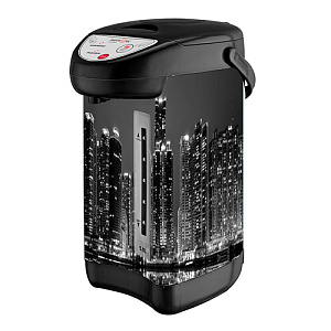Термопот 5, 5 л MAXTRONIC MAX-U55B6, Город, 750 Вт, черный