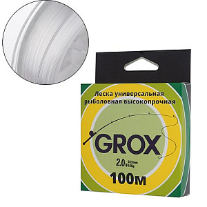 Леска GROX Strong Универсальная 0,22х100м, 6,0кг 1/500