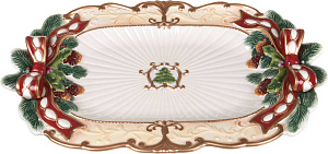 БЛЮДО LEFARD, ЕЛКА, ПРЯМОУГОЛЬНОЕ 45*30*3 СМ, КОР=6ШТ.