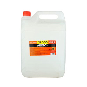Растворитель Ацетон 9,0л, ДЕОЛЬ, ГОСТ, 1/1