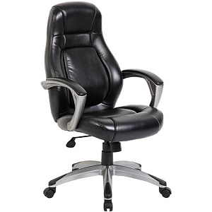 Кресло офисное BRABIX PREMIUM, Turbo EX-569,  экокожа, спортивный дизайн, черное, 531014