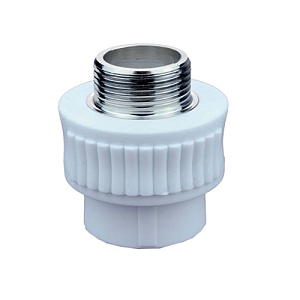 ППРС, полипропилен, Муфта нар. рез. D20-1/2 VIEIR VER203SM, 2/30/360