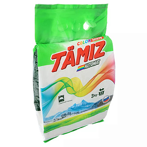 Порошок стиральный TAMIZ АВТОМАТ универсал 3кг, 1/6