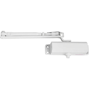 Доводчик дверной COMFORT ДД 132/2-3 A-W морозостойкий до 80кг белый, 1/10