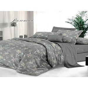 Комплект постельного белья Sateen De Luxe 2 - спальный, Макси,  валенсия