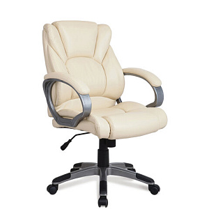 Кресло офисное BRABIX, Eldorado EX-504,  экокожа, бежевое, 531167