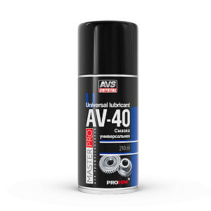 Смазка проникающая A40258S AVK-341, аналог WD-40, 210мл аэрозоль многофункц. . с трубочкой, 1/20