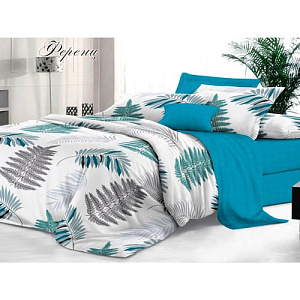 Комплект постельного белья Sateen De Luxe Евро, наволочки 2 шт, 50х70 см, ференц