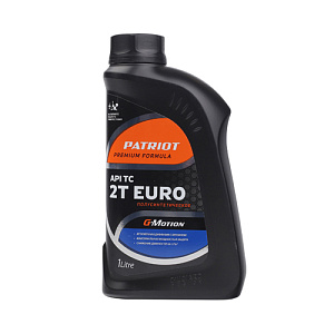 Масло полусинтетическое PATRIOT G-Motion 2Т EURO 1 л