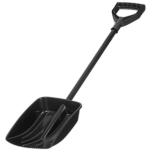 Лопата автомобильная Homver Saturn 221400530/01, 190х65х855 мм, черная