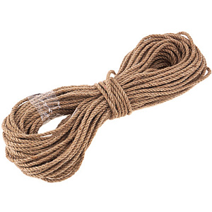 Канат, веревка, джутовый 6мм, 50м, 1/8