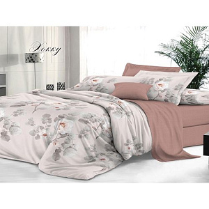 Комплект постельного белья Sateen De Luxe, 1,5 - спальный, хокку