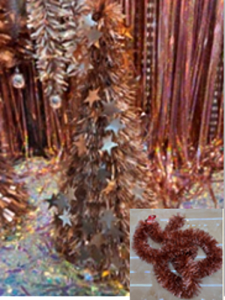 Елка декоративная TINSEL "Звездный путь" 50 см, Медный