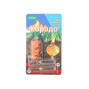 Средство от луковой и морковной мухи Корадо 2 ампулы по 2 мл, 10/100