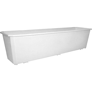 Ящик балконный 60см Basil, белый, 1/20