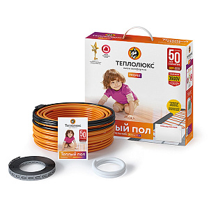 Кабель нагревательный ТЕПЛОЛЮКС TROPIX ТЛБЭ 13,0 м/190 Вт