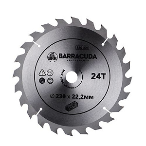 Диск пильный по дереву 230*22. 2*24T Барракуда, 1/25