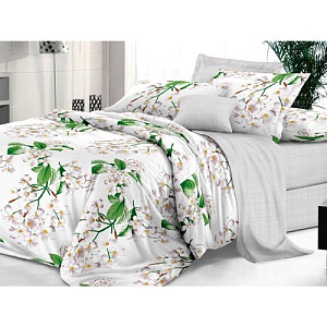 Комплект постельного белья Sateen De Luxe, 1,5 спальный, сиеста