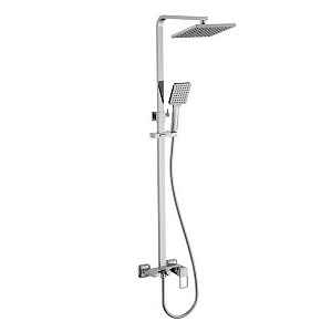 Душевая система 35к IDDIS BILSB1Fi06, Bild, лейка, Тропический душ, ХРОМ