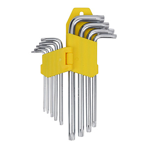Ключ набор TORX профиль, 9пр, 75х20мм-160х45мм, 1/60